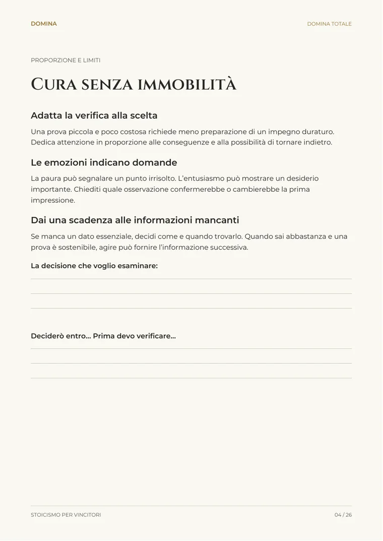 Pagina interna de L’arte di decidere con chiarezza